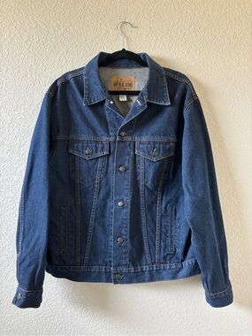 Vintage GAP Dark Blue Jeans Denim Jacket Large